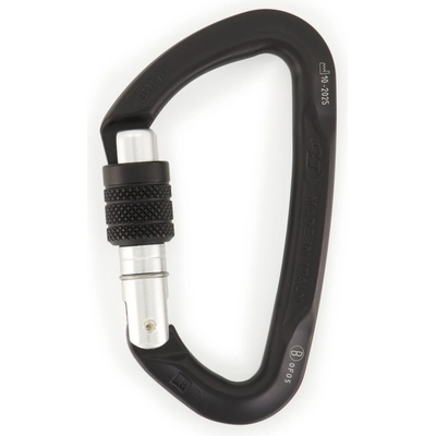 Climbing Technology Винтов карабинер Climbing technology Lime SG Screwgate carabiner - Black / Silver - размер Screw Gate (322-0218-0511)