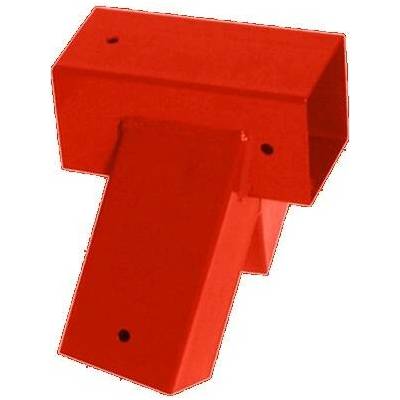 Domax GHVK 90 Trámová spojka čtvercových trámu 100° CZ 90x90 červená