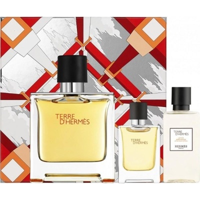 Hermès Hermès Terre d'Hermes за мъже комплект Pure parfum 75 ml + Pure parfum 12.5 ml + ASL 40 ml