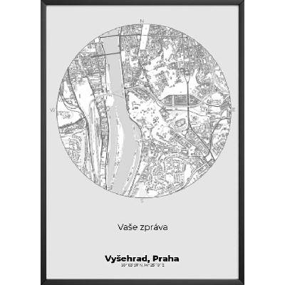 Mapa místa Šedá