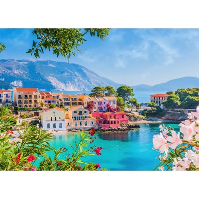 Alipson Puzzle - Puzzle Colourful village of Assos - Greece - 500 piese