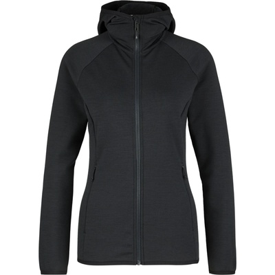 Heber Peak Дамско вълнено яке Heber Peak Women's MerinoBlend SaplingHe. II Zip Hoody Zip-up hoodie - Black - размер XS (105-6174-0111)