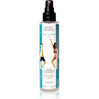 Bronz'Express Immediate Effect Non-Tinted автобронзиращ спрей за тяло и лице 150ml