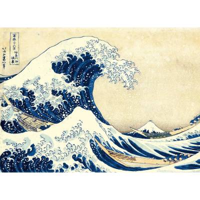 Clementoni - Puzzle Hokusai: The big wave - 1 000 piese