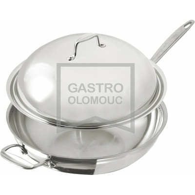 OEM Pánev wok s poklicí, průměr 320 mm, výška 90 mm, 2,75 kg Varianta: Pánev WOK s poklicí (Ø320, v=90 mm, 2,75 kg)
