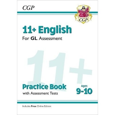 New 11+ GL English Practice Book & Assessment Tests - Ages 9-10 (with Online Edition) (Books CGP)(Paperback / softback) – Hledejceny.cz