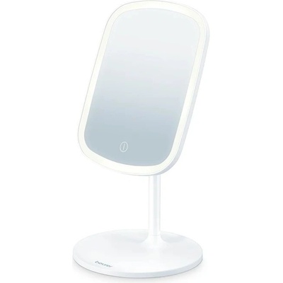 Beurer Козметично огледало Beurer BS 47 Illuminated cosmetics mirror with practical magnetic holder, touch-sensor, 3 different light options, 3 adjustable light intensities, Extra-large mirror surface - 21 c (10468_BEU)