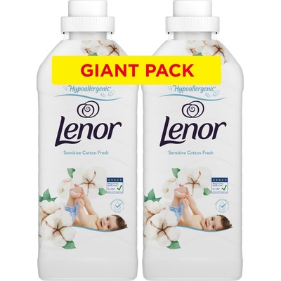 Lenor aviváž Cotton Fresh 2 x 1200 ml