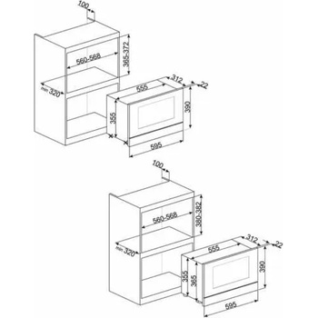 Image 1 of Smeg MP822NPO
