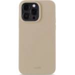 Holdit Калъф Holdit - Silicone, iPhone 14 Pro, Latte Beige (7330985157646)