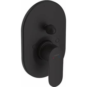 Hansgrohe Смесител за вана/душ Hansgrohe Vernis Blend, матово черен, без тяло за вграждане (71449670)