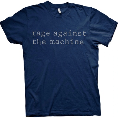 Rage Against the Machine tričko Original Logo modré