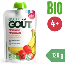 Good Gout Bio Jahoda s banánom 120 g