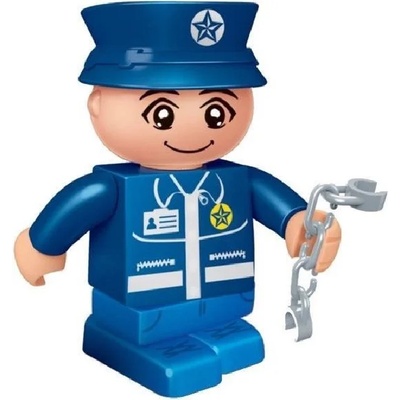 BanBao Детска играчка BanBao - Мини фигурка Полицай, 10 cm (B7223)