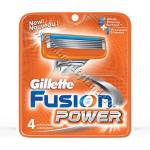 Gillette Ножчета Gillette Fusion Power, 4-Pack, p/n GI-1300847 - Резервни ножчета за самобръсначка (GI-1300847)