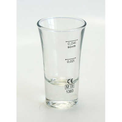 CZ SKLADEM CZ sklen 20 SENIOR cejch panák 40 ml