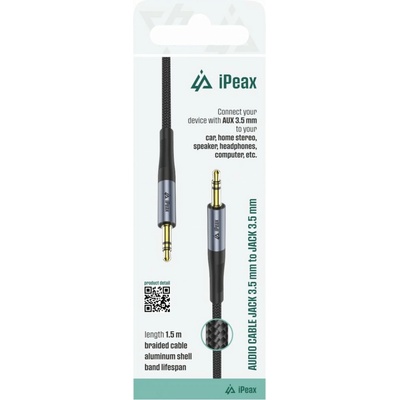 iPeax 1,5 m černý 143893