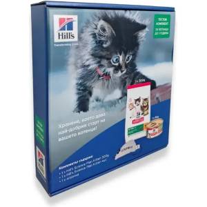 Hill's Science Plan KITTEN Chicken - Тестов комплект за подрастващи котенца до 1 година с пилешко