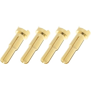 GForce Konektor zlacený redukce 4/5mm 90° samec 4 GF-1000-015