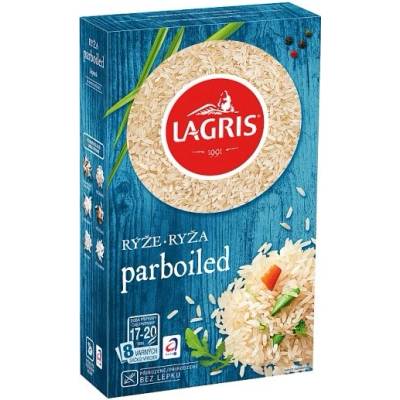 Lagris rýže Parboiled ve varných sáčcích 0,8 kg