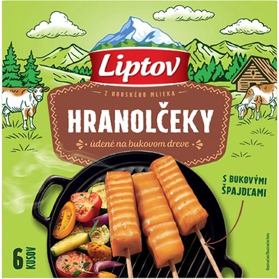 Liptov Hranolčeky na gril údené 6 x 35 g