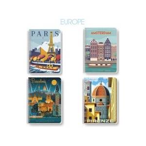Black and White Тетрадка със спирала Europe B5 80 листа