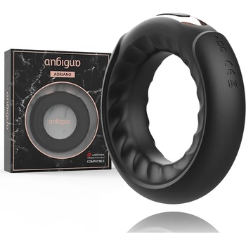 Вибриращ пенис пръстен, масивен - Adriano Vibrating Ring (D-232456)