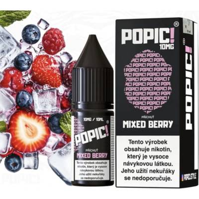 Popič! Salt Mixed Berry 10 ml 10 mg