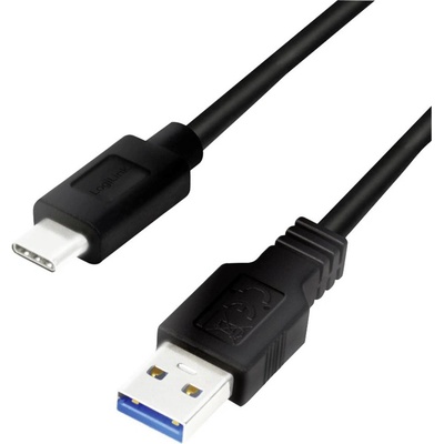 LogiLink CU0171 USB, USB 3.2 Gen1 (USB 3.0 / USB 3.1 Gen1) USB-A zástrčka, USB-C ™ zástrčka, 3m