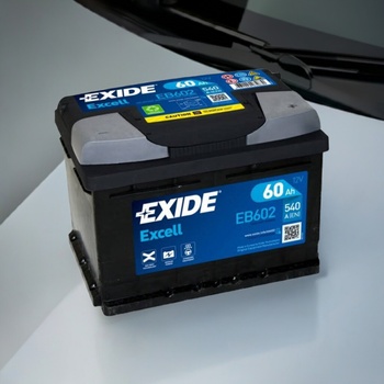Exide Excell 12V 60Ah 540A EB602