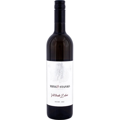 Mrva & Stanko Veltlínske Zelené Suché Dolné Orešany 13,5% 0,75 l (čistá fľaša)