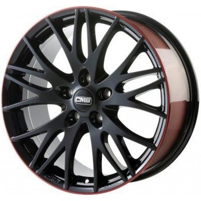 CMS C8 9x19 5x112 ET21 black red