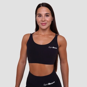 GymBeam Спортен сутиен BEAT Black S