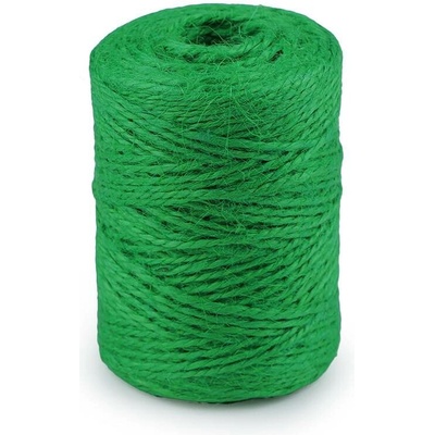 Jutový provázek Ø2 mm k pletení a háčkování i na balení Varianta: 5 zelená pastelová, Balení: 1 ks 54548/136600/251700