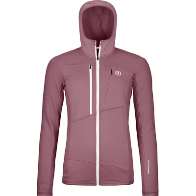 Ortovox Дамско вълнено яке Ortovox Women's Fleece Grid Hoody Fleece jacket - Dusk Rose - размер XS (105-5183-0911)