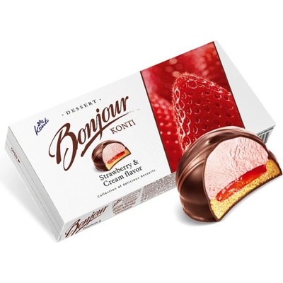 Konti Bonjour Dezert Jahoda 232 g
