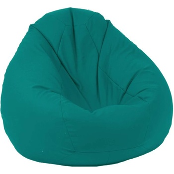 Pufrelax Пуф, круша, 520л. , Nirvana Gigant - Panama Turqoaz, Водоустойчив, Перящ се калъф, Пълнеж от Полистиролни перли