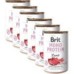 Brit Консерва Brit Mono Protein Агне, 6 x 400 г