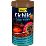 TETRA Cichlid Colour Pellets - пълноценна храна за всички видове цихлиди - подсилва цветовете