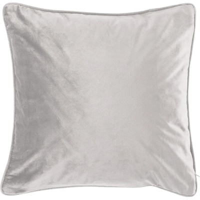 Tiseco Home Svetlosivý vankúš Studio Velvety 45x45