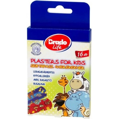 Bradolife náplasť pre deti KIDS 16 ks