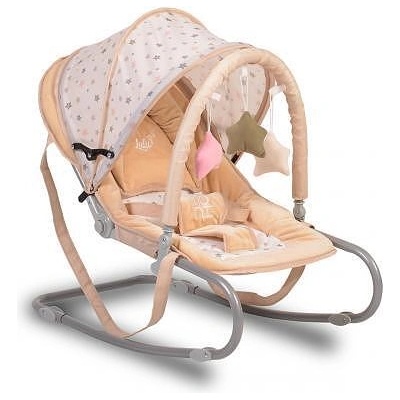 Moni Детски шезлонг Lulu бежов (107568)