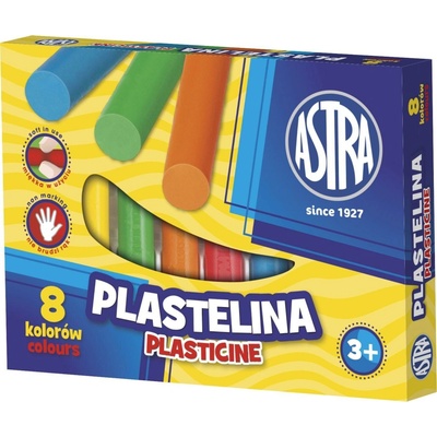 Astra Plastelína základná 8 farieb