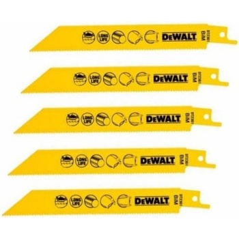 DeWALT DT2361 pilové listy do kovu 152mm pro přímočaré pily 5 ks