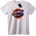 NOONEBRAND Тениска Бърз и шумен американски автомобил - 2XL, White