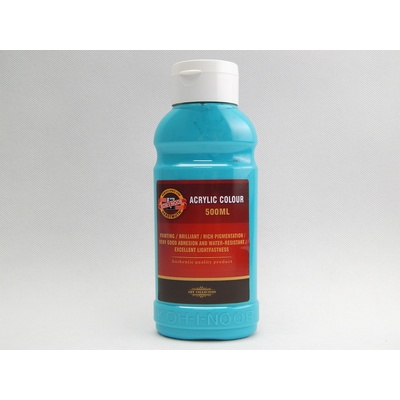 Koh-i-noor akrylová barva Acrylic 500 ml modř světlá
