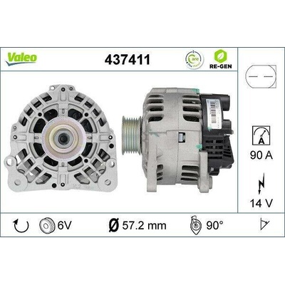 Alternátor VALEO 437411