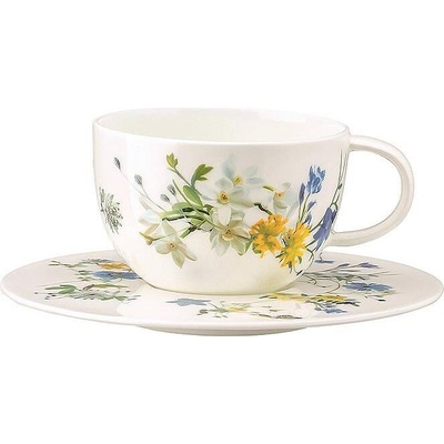 Rosenthal Чаша за чай Brillance Алпийска градина с чинийка 300 мл (10530 405108 14772 + 10530 405108 14676)