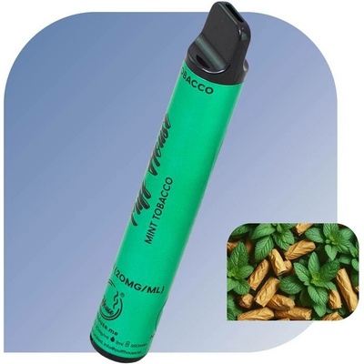 Puff House Mint Tobacco 20 mg 1000 poťahov