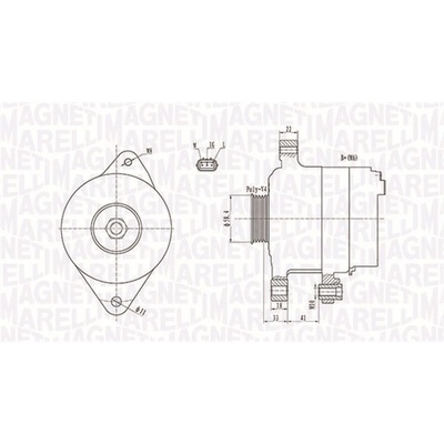 Generátor MAGNETI MARELLI 063731793010